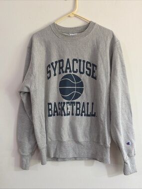 Vintage Syracuse Basketball Champion Reverse Weave Crewneck Sweatshirt Medium